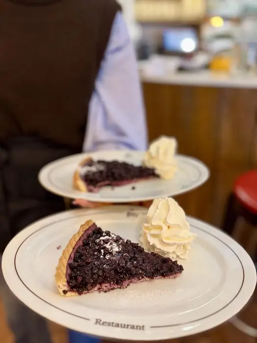 Tarte aux myrtilles maison