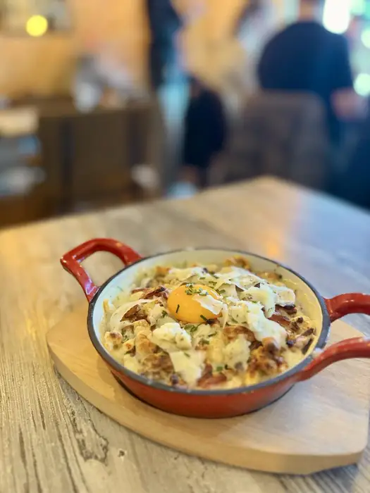 Tofailles gratinées en cocotte